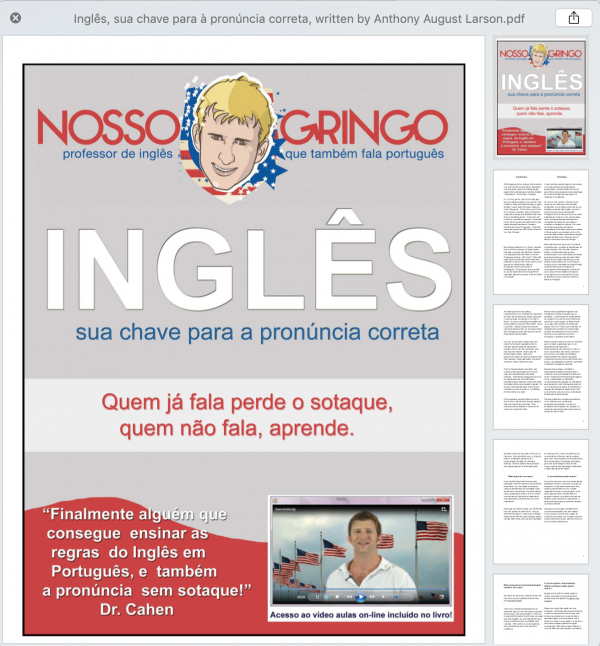 ebook  -  English, your key to correct pronunciation - (pdf)